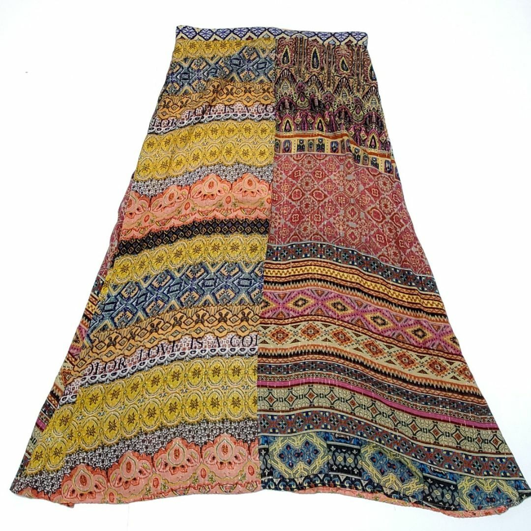 DESIGUAL(デシグアル)のDesigual デシグアル 総柄 ロングスカート サイズ表記46（約3L相当） レディースのスカート(ロングスカート)の商品写真