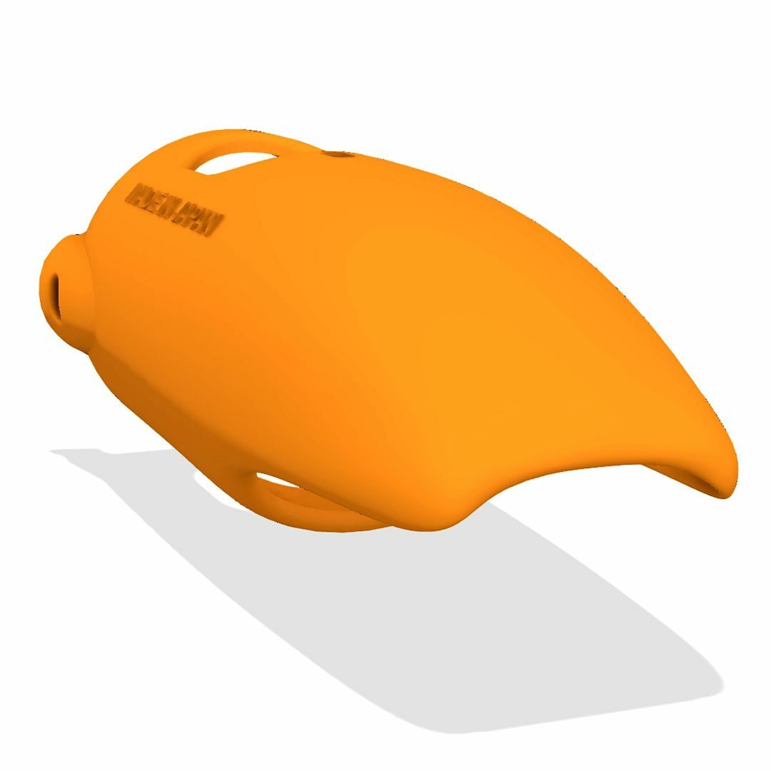 【色: オレンジ】トップ・ギア オルカノ 自転車LEDヘッドライト用シリコーンゴ スポーツ/アウトドアの自転車(パーツ)の商品写真