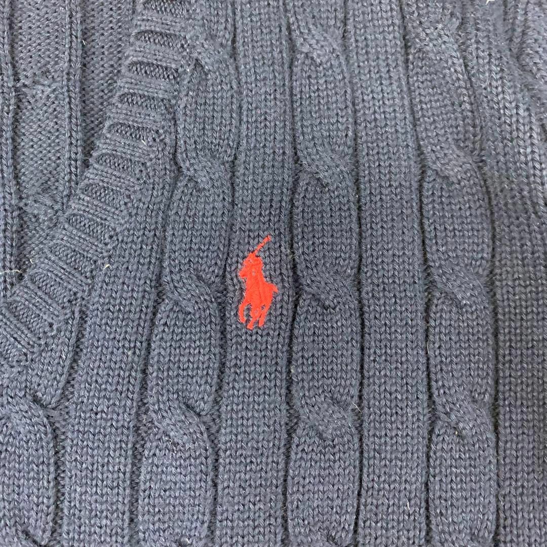 POLO RALPH LAUREN(ポロラルフローレン)の✨美品✨　PORO RALPEH LOUREN Vネックニット　大きいサイズ レディースのトップス(ニット/セーター)の商品写真