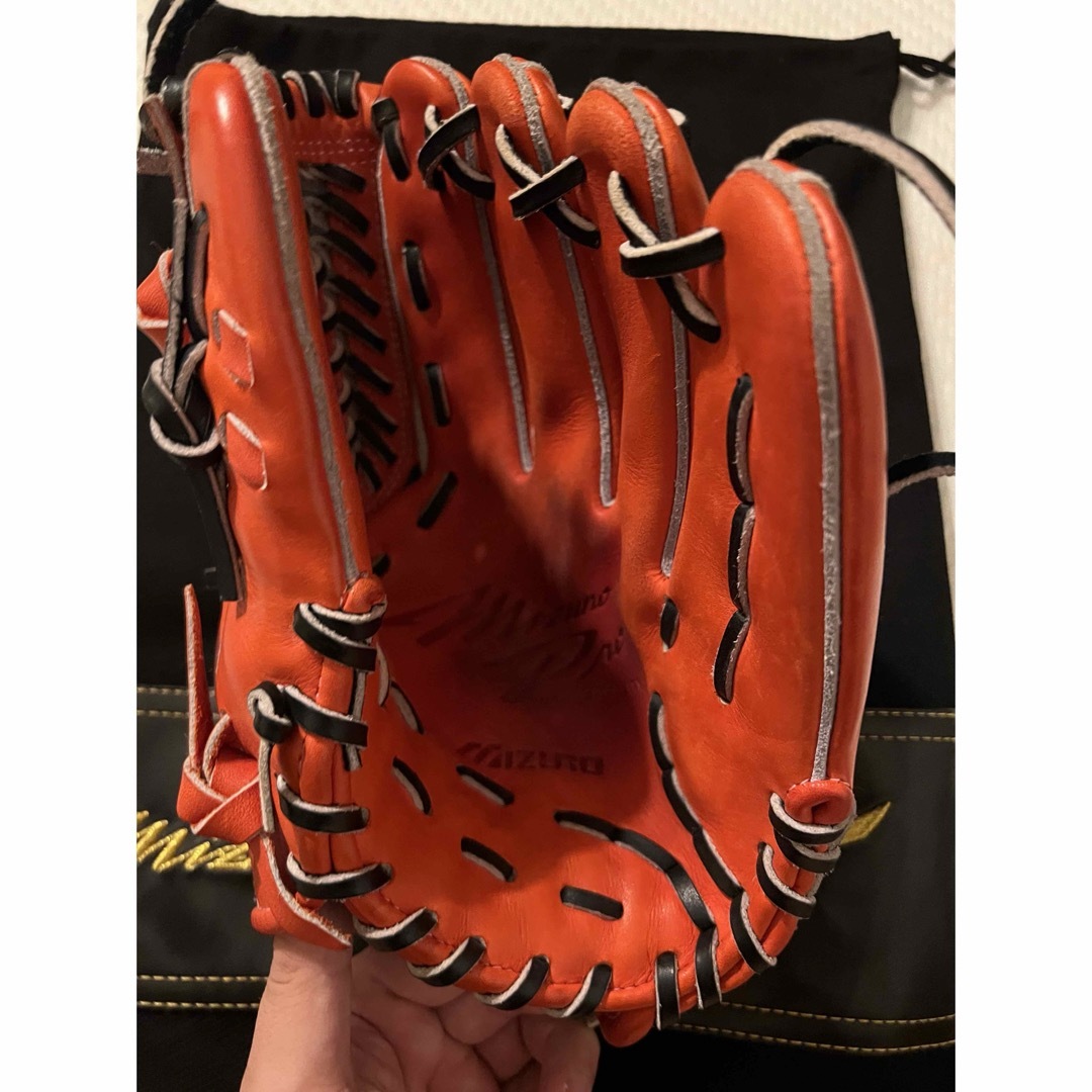 Mizuno Pro(ミズノプロ)の【カブトムシ1125様】ミズノプロ 軟式内野用(坂本モデル) スポーツ/アウトドアの野球(グローブ)の商品写真