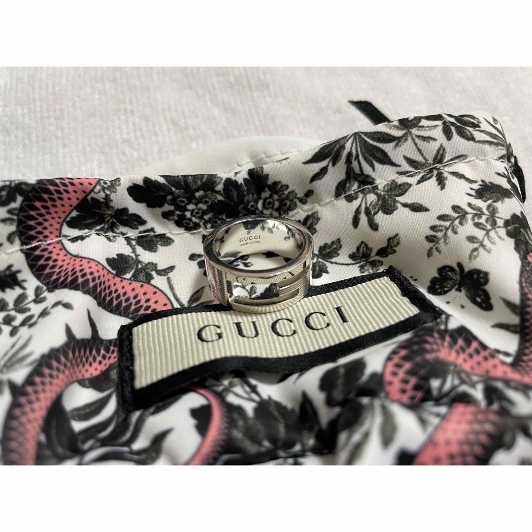 Gucci(グッチ)のGUCCI グッチ 指輪 リング 9号 シルバー 新品未使用 レディースのアクセサリー(リング(指輪))の商品写真