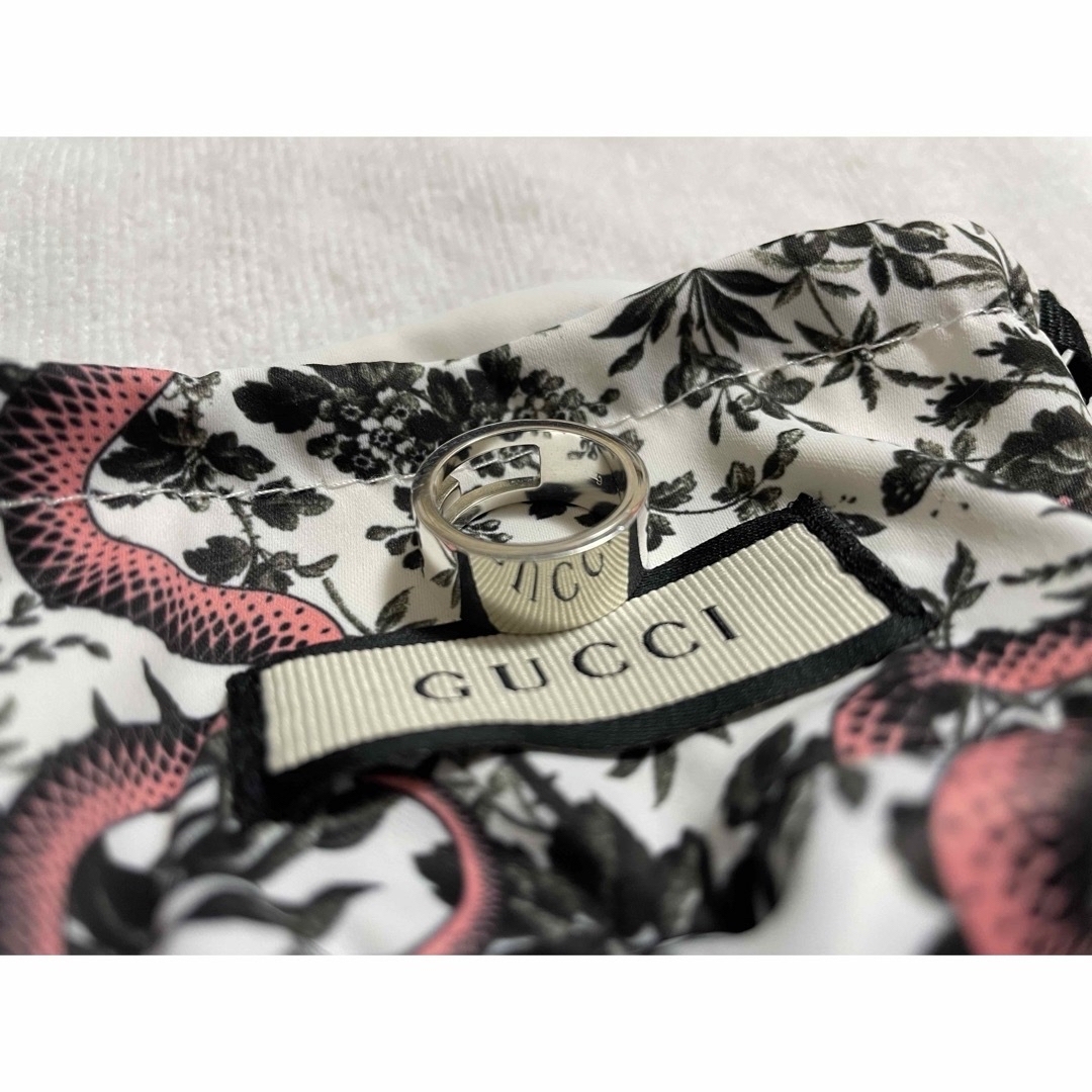 Gucci(グッチ)のGUCCI グッチ 指輪 リング 9号 シルバー 新品未使用 レディースのアクセサリー(リング(指輪))の商品写真