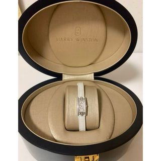 ハリーウィンストン(HARRY WINSTON)のHarry Winston アヴェニューcミニ・エリプティック　ホワイトゴールド(腕時計)