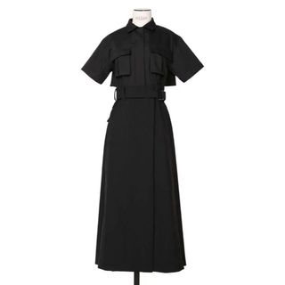 サカイ(sacai)のsacai】 Suiting Mix Dress サカイ ドレス 2022ss(ロングワンピース/マキシワンピース)