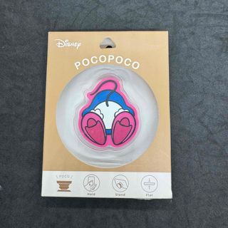 ディズニー(Disney)の【新品未使用】POCOPOCO スマホグリップ　ミニーマウス　スマホリング(その他)