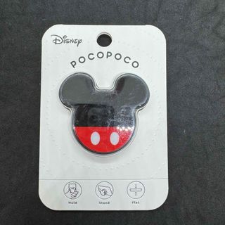 ディズニー(Disney)のPOCOPOCO ミッキーマウス ディズニー スマホグリップ(その他)