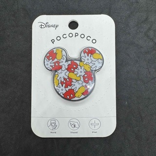 ディズニー(Disney)のPOCOPOCO ミッキーマウス ディズニー スマホグリップ(その他)
