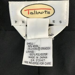 日本製☆タルボット/Talbots☆セットアップ/スカートスーツ【上下2 