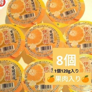 JAえひめ 愛媛県産伊予柑ゼリー 8個(菓子/デザート)