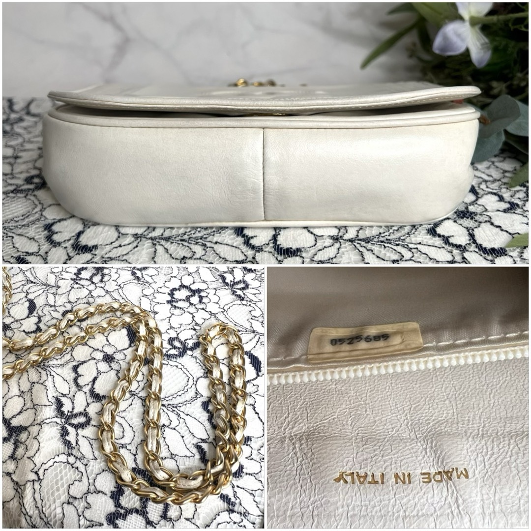 CHANEL(シャネル)のCHANEL シャネル【美品】ビンテージ チェーンショルダーバッグ ミニバッグ レディースのバッグ(ショルダーバッグ)の商品写真