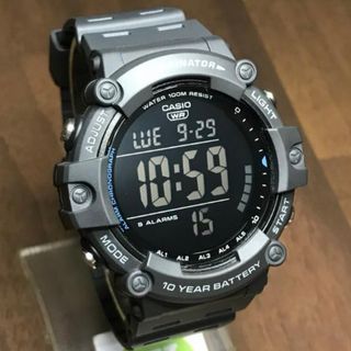 カシオ(CASIO)のカシオ　デジタル腕時計　未使用新品　海外モデル　ビッグフェイス　プレゼント(腕時計(デジタル))