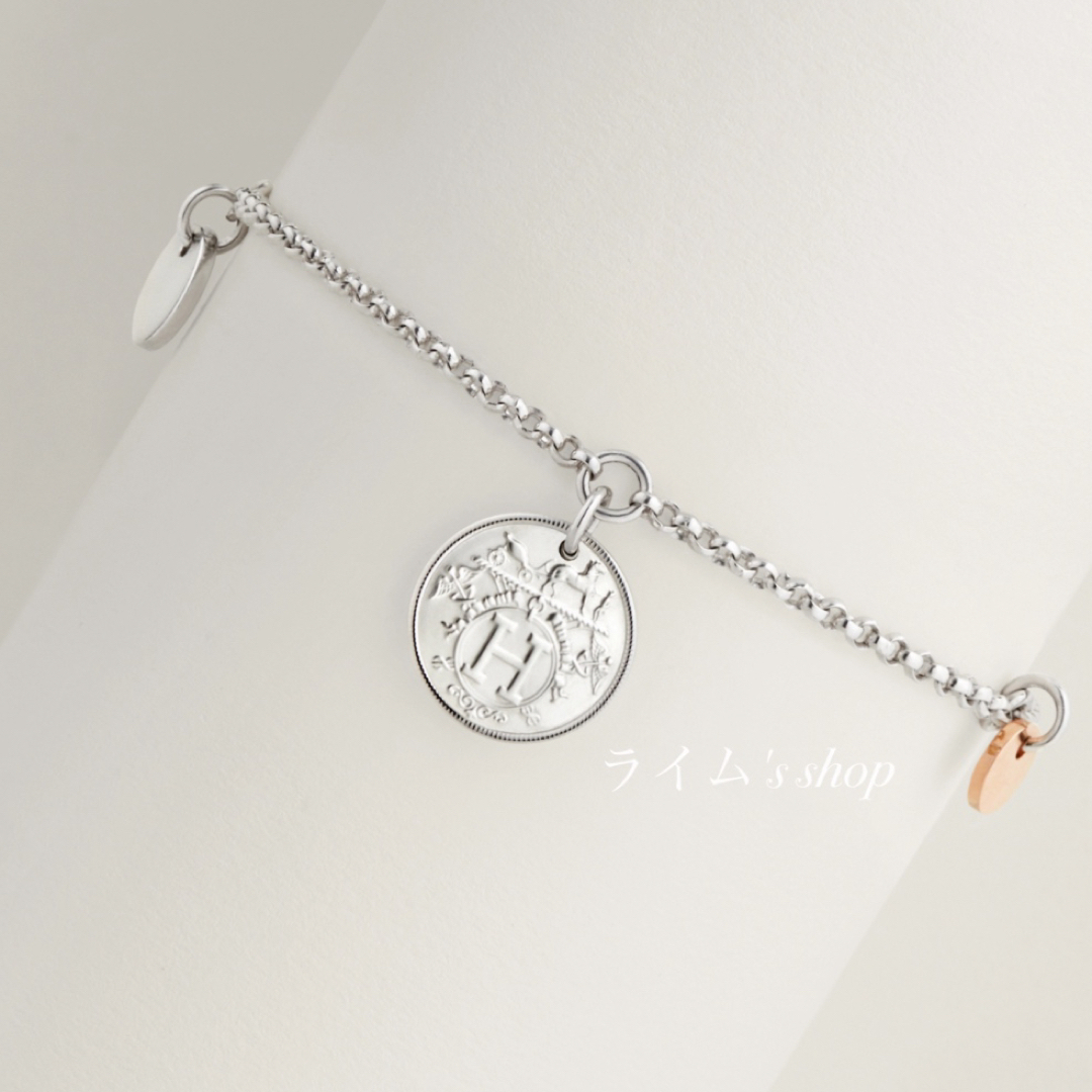 Hermes(エルメス)の【HERMES】ブレスレット 《エクスリブリス》 レディースのアクセサリー(ブレスレット/バングル)の商品写真