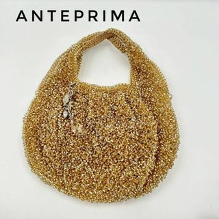 アンテプリマ(ANTEPRIMA)の☆美品☆ anteprima ハンドバッグ ゴールド系 光沢バッグ ゴールド(その他)