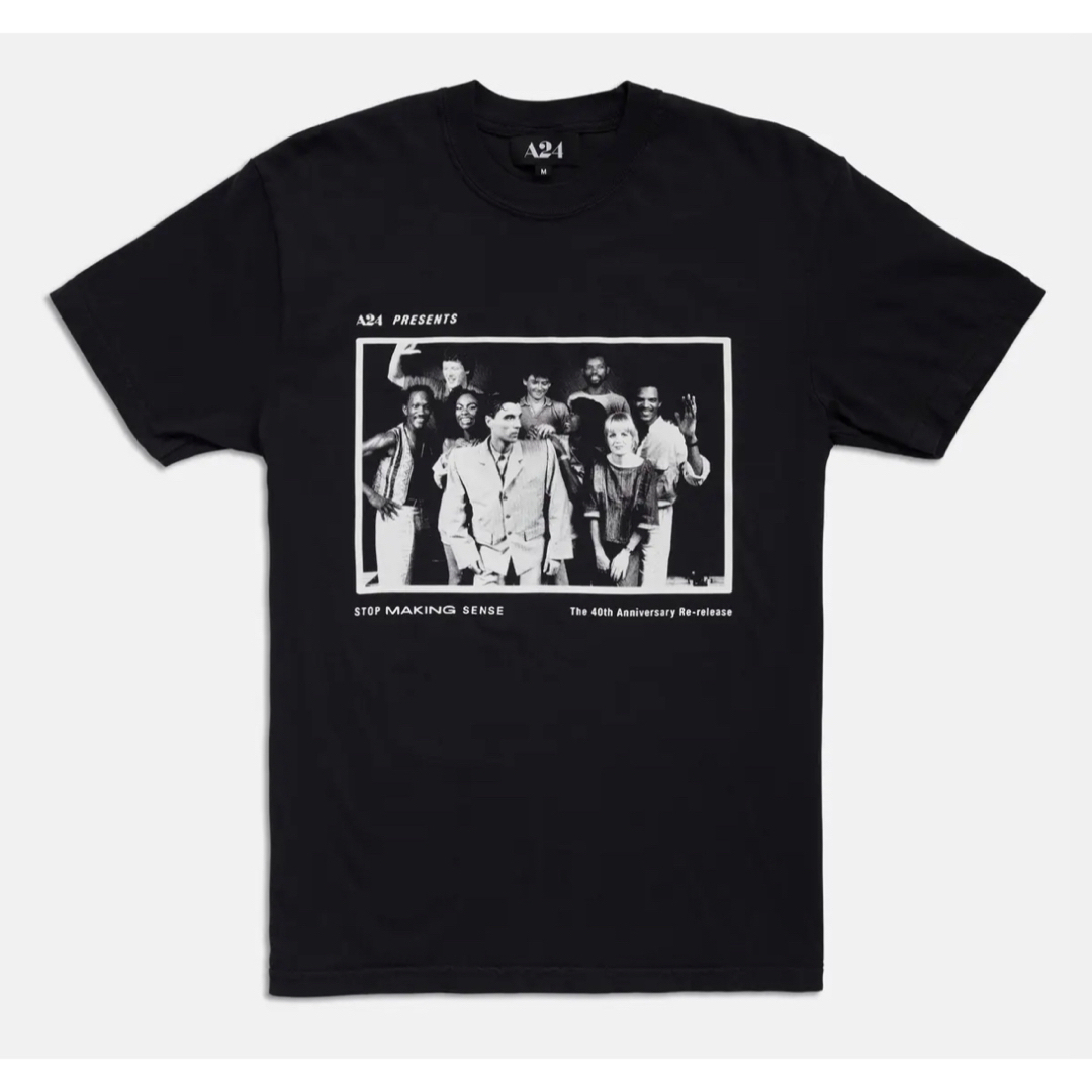 A24 Stop Making Sense 40th Tee Blk メンズのトップス(Tシャツ/カットソー(半袖/袖なし))の商品写真