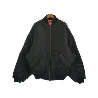 バレンシアガ(Balenciaga)のBALENCIAGA バレンシアガ ミリタリーブルゾン 46(M位) 黒 【古着】【中古】(ミリタリージャケット)