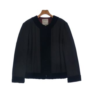 ヨウジヤマモト(Yohji Yamamoto)のYOHJI YAMAMOTO ヨウジヤマモト カジュアルジャケット S 黒 【古着】【中古】(テーラードジャケット)