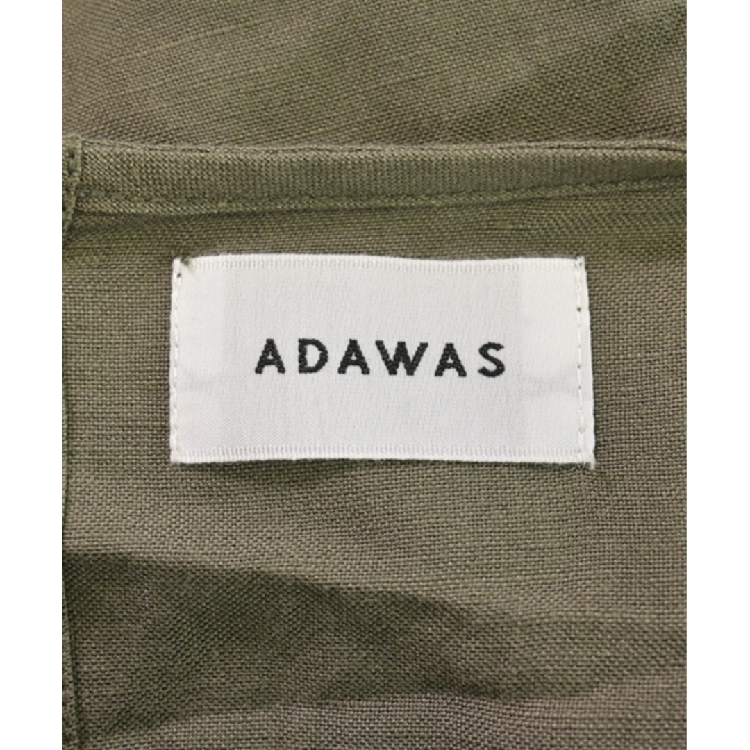 ADAWAS(アダワス)のADAWAS アダワス ブラウス F カーキ 【古着】【中古】 レディースのトップス(シャツ/ブラウス(長袖/七分))の商品写真