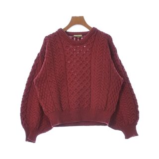 キャレイグドン(CARRAIG DONN)のCARRAIG DONN キャレイグドン ニット・セーター F 赤 【古着】【中古】(ニット/セーター)