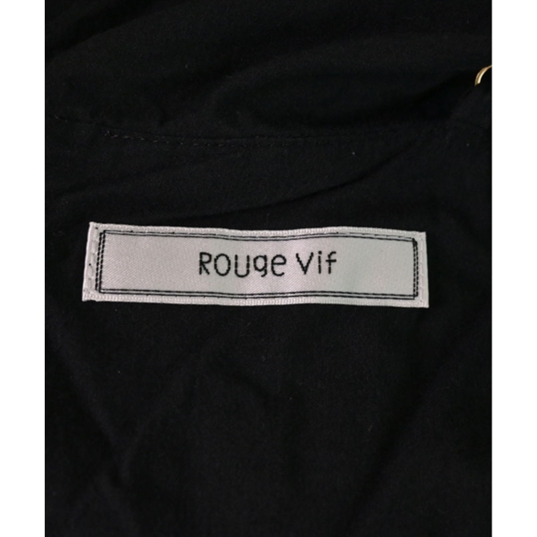 Rouge vif(ルージュヴィフ)のRouge vif ルージュヴィフ ワンピース 38(M位) 黒 【古着】【中古】 レディースのワンピース(ひざ丈ワンピース)の商品写真