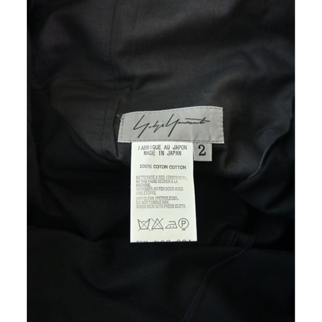 Yohji Yamamoto(ヨウジヤマモト)のYOHJI YAMAMOTO ヨウジヤマモト パンツ（その他） 2(S位) 黒 【古着】【中古】 レディースのパンツ(その他)の商品写真