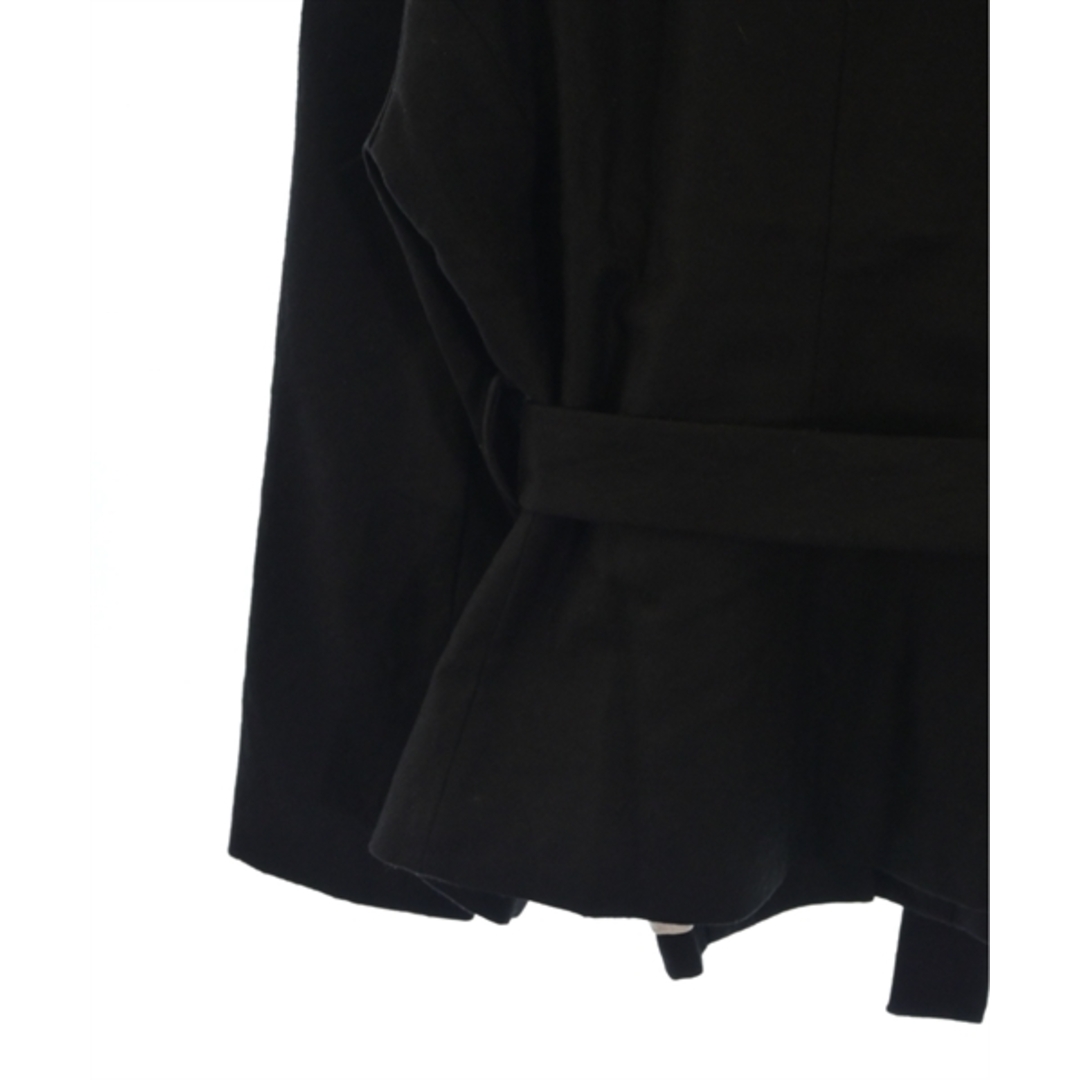 L'AVENTURE martinique カジュアルジャケット F 黒 【古着】【中古】 レディースのジャケット/アウター(テーラードジャケット)の商品写真