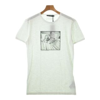 ディーアンドジー(D&G)のD&G ディー＆ジー Tシャツ・カットソー 46(M位) 白 【古着】【中古】(Tシャツ/カットソー(半袖/袖なし))