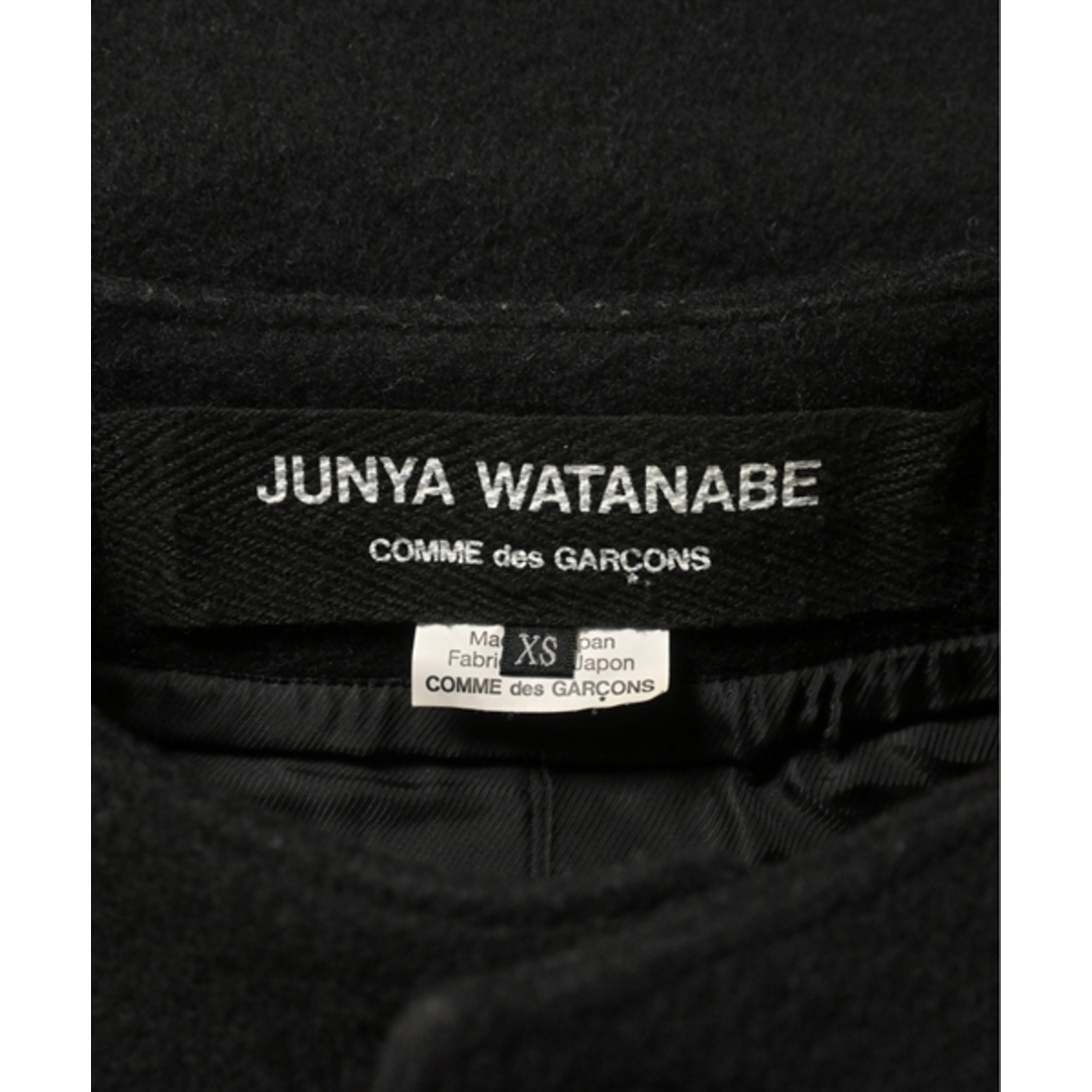 JUNYA WATANABE(ジュンヤワタナベ)のJUNYA WATANABE ジュンヤワタナベ コート（その他） XS 黒 【古着】【中古】 レディースのジャケット/アウター(その他)の商品写真