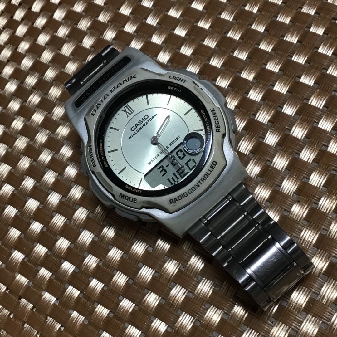 CASIO(カシオ)のCASIO WVA-100 DATA BANK JAPAN メンズ   腕時計 メンズの時計(腕時計(アナログ))の商品写真