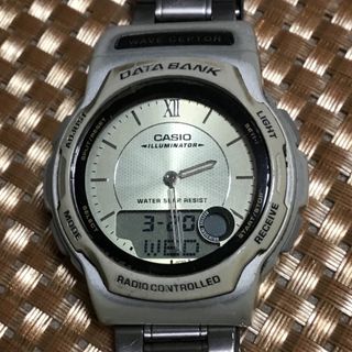 カシオ(CASIO)のCASIO WVA-100 DATA BANK JAPAN メンズ   腕時計(腕時計(アナログ))