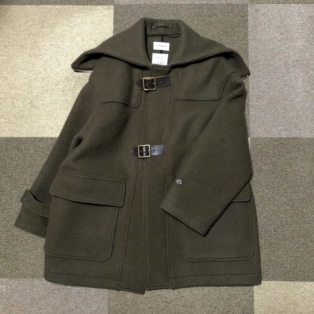MARKAWARE マーカウェア ダッフルコート 着ぶくれる MARKAWARE マーカウェア ダッフルコート 着ぶくれる