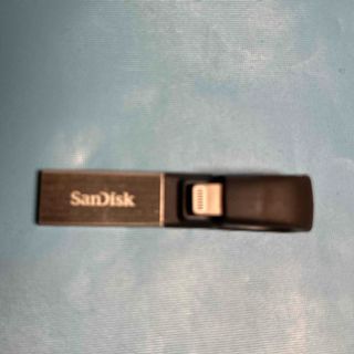 アップル(Apple)のSanDisk 128GB iXpand Slim フラッシュドライブ Ligh(PC周辺機器)