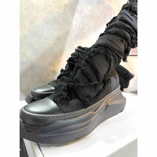 Rick Owens - DRKSHDW アブストラクトニーハイブーツ リックオウエンス スニーカー