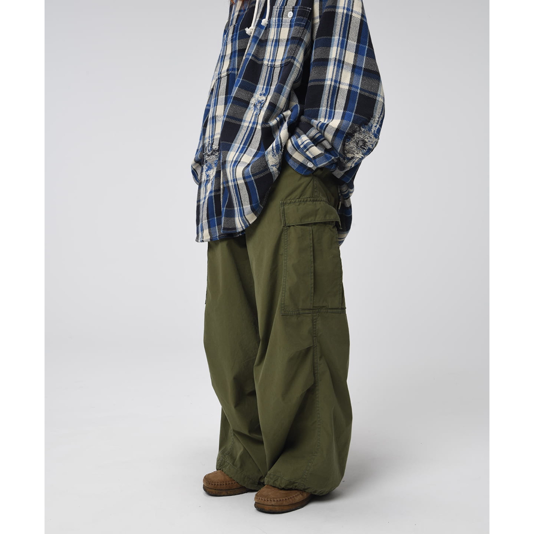 BEAMS(ビームス)のBOW WOW × BEAMS / 別注 CARGO PANTS AGEING  メンズのパンツ(ワークパンツ/カーゴパンツ)の商品写真