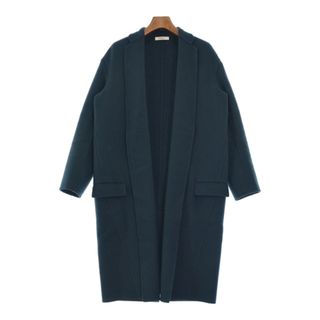 CELINE セリーヌ チェスターコート 34(XXS位) 青系 【古着】【中古】