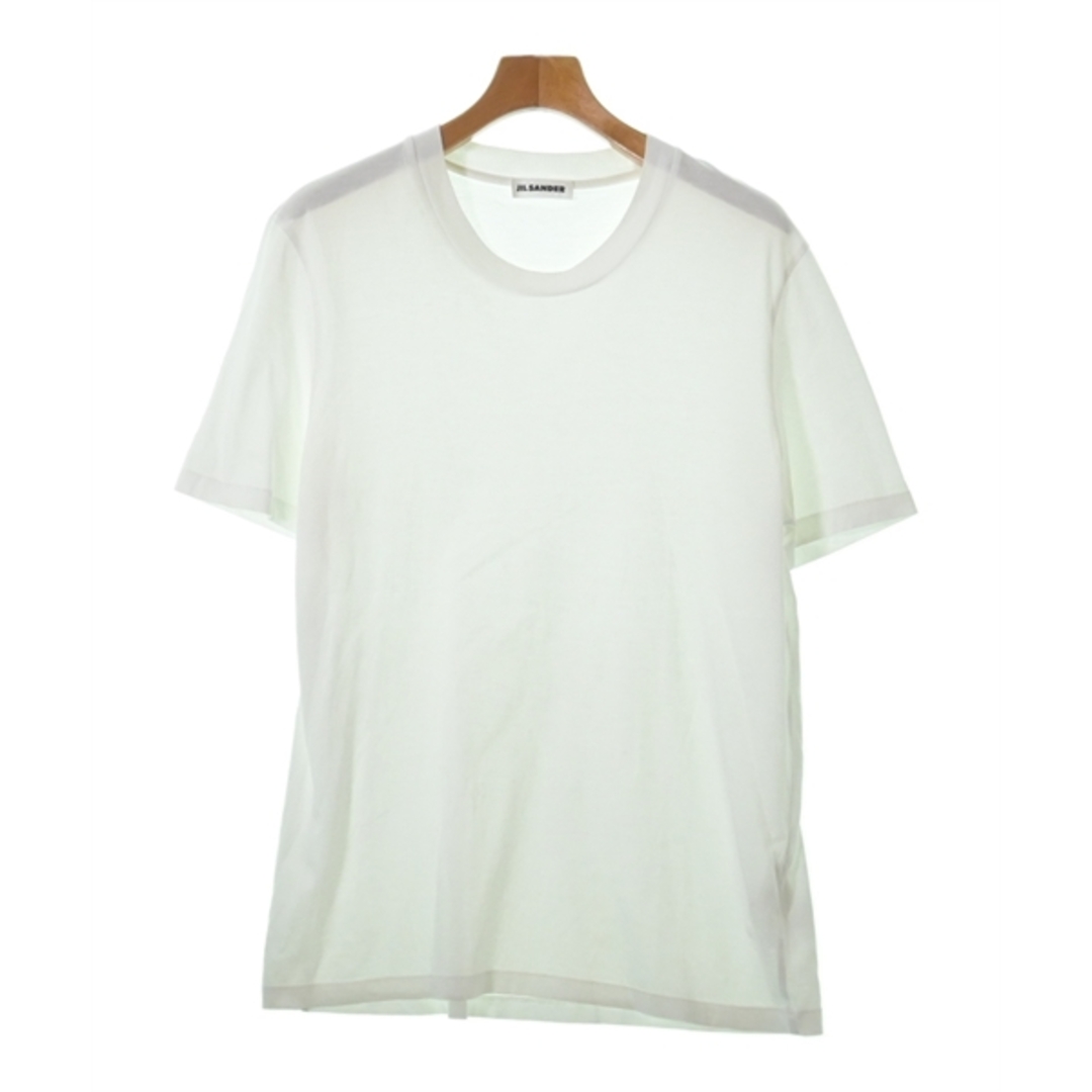 Jil Sander(ジルサンダー)のJIL SANDER ジルサンダー Tシャツ・カットソー M 白 【古着】【中古】 メンズのトップス(Tシャツ/カットソー(半袖/袖なし))の商品写真