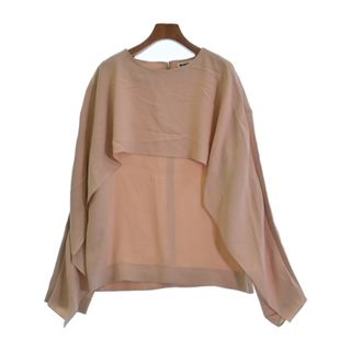 ジルサンダー(Jil Sander)のJIL SANDER ジルサンダー ブラウス 36(XS位) ピンクベージュ系 【古着】【中古】(シャツ/ブラウス(長袖/七分))