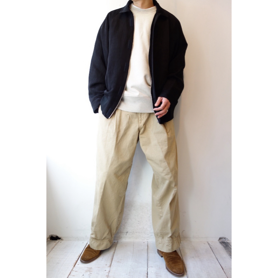 Graphpaper(グラフペーパー)のGraphpaper Viscose Linen Blouson グラフペーパー メンズのジャケット/アウター(ブルゾン)の商品写真