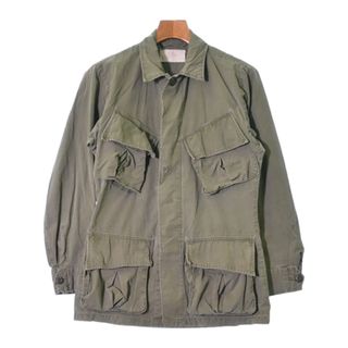 ミリタリー(MILITARY)のMILITARY ミリタリー ミリタリーブルゾン XS 緑 【古着】【中古】(ミリタリージャケット)