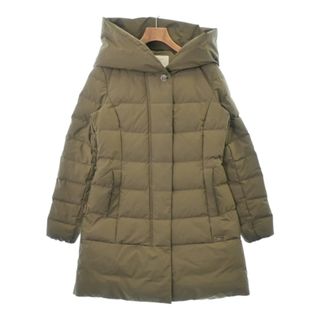 ウールリッチ(WOOLRICH)のWOOLRICH ウールリッチ ダウンコート S カーキ 【古着】【中古】(ダウンコート)