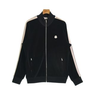 MONCLER GENIUS スウェット L 黒xベージュ 【古着】【中古】(スウェット)