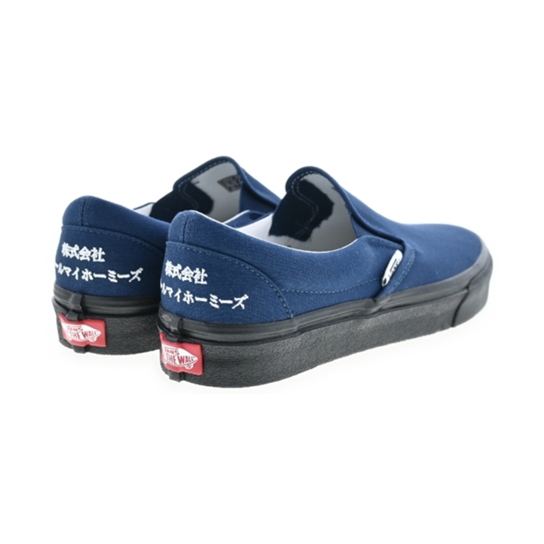 VANS(ヴァンズ)のVANS バンズ スニーカー 24.5cm 紺 【古着】【中古】 メンズの靴/シューズ(スニーカー)の商品写真