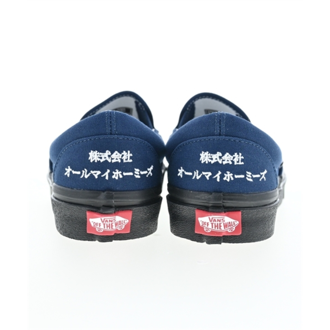 VANS(ヴァンズ)のVANS バンズ スニーカー 24.5cm 紺 【古着】【中古】 メンズの靴/シューズ(スニーカー)の商品写真