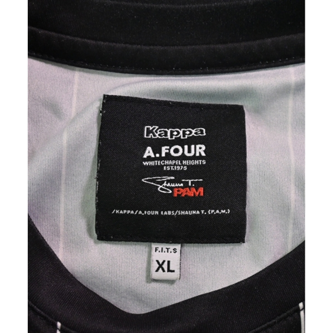 A.FOUR Labs エー・フォーラブス Tシャツ・カットソー XL 黒等 【古着】【中古】 メンズのトップス(Tシャツ/カットソー(半袖/袖なし))の商品写真