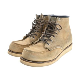 レッドウィング(REDWING)のREDWING レッドウィング ブーツ US9(27cm位) 茶 【古着】【中古】(ブーツ)