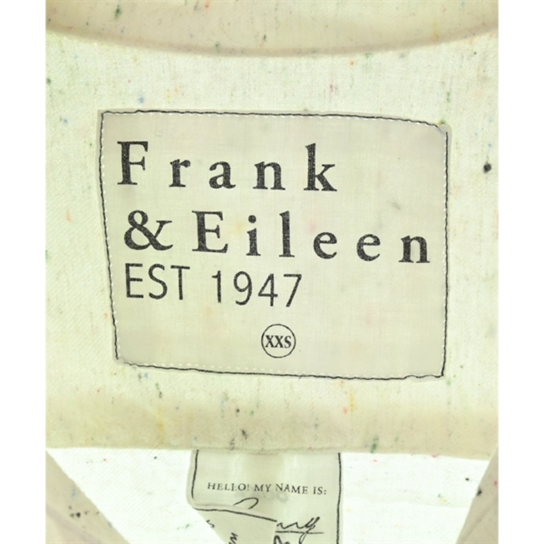 Frank&Eileen(フランクアンドアイリーン)のFrank&Eileen フランクアンドアイリーン カジュアルシャツ XXS 白 【古着】【中古】 レディースのトップス(シャツ/ブラウス(長袖/七分))の商品写真