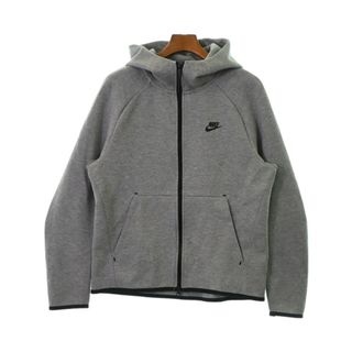 ナイキ(NIKE)のNIKE ナイキ パーカー M グレー 【古着】【中古】(パーカー)