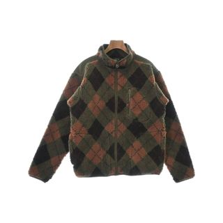 ダブルアールエル(RRL)のRRL ブルゾン（その他） M カーキxオレンジxこげ茶等(アーガイル) 【古着】【中古】(その他)