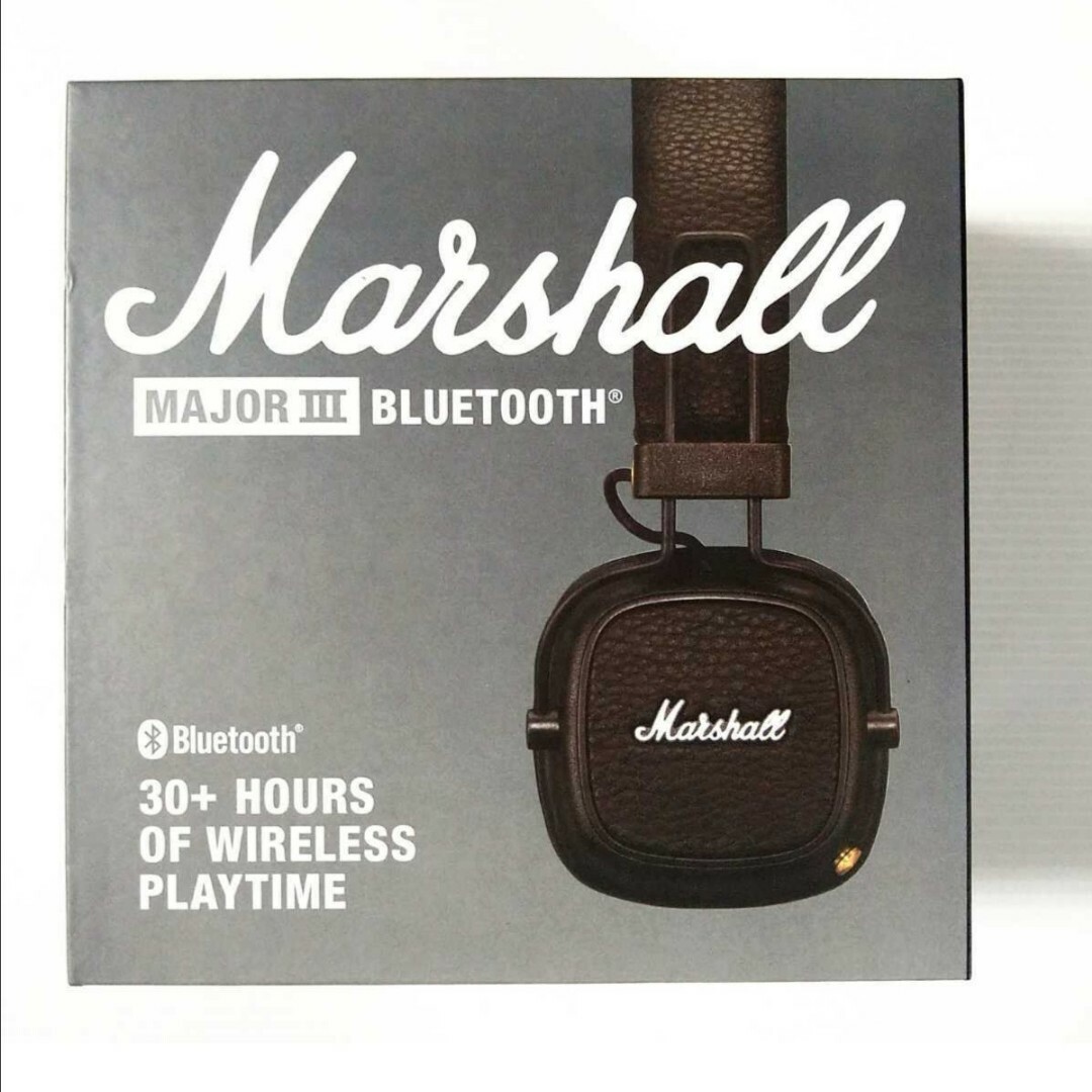 Marshall(マーシャル)のgn Marshall MAJOR III BLUETOOTH ブラウン スマホ/家電/カメラのオーディオ機器(ヘッドフォン/イヤフォン)の商品写真