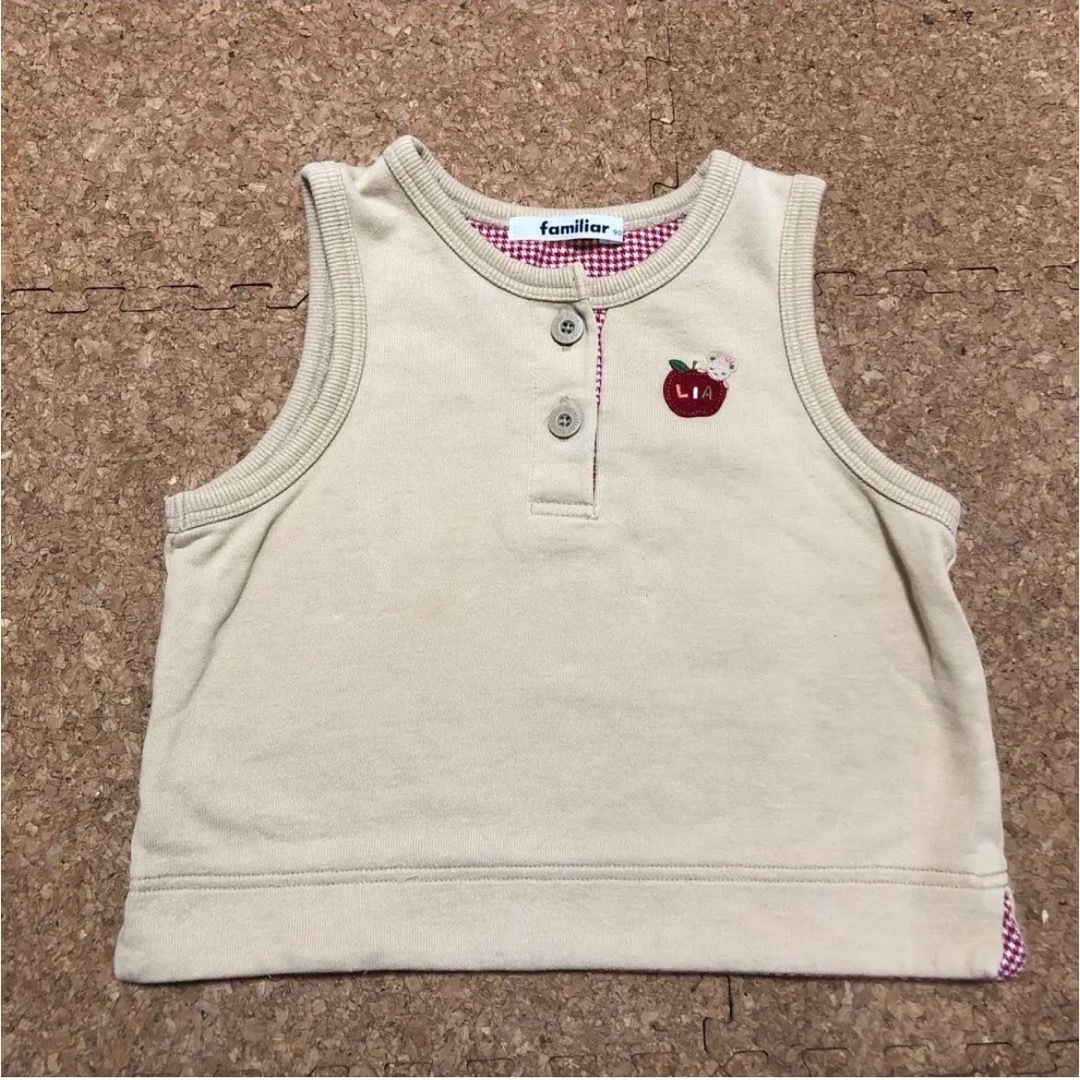 familiar(ファミリア)の【ベスト】ファミリア キッズ/ベビー/マタニティのキッズ服女の子用(90cm~)(その他)の商品写真