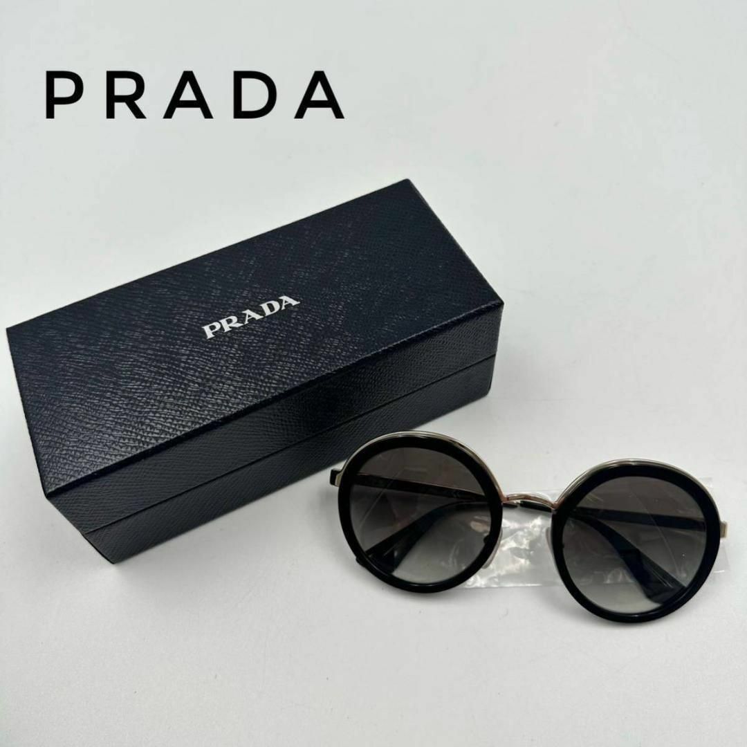 PRADA - ☆新品未使用☆ PRADA サングラス メタルフレーム ケース付 箱